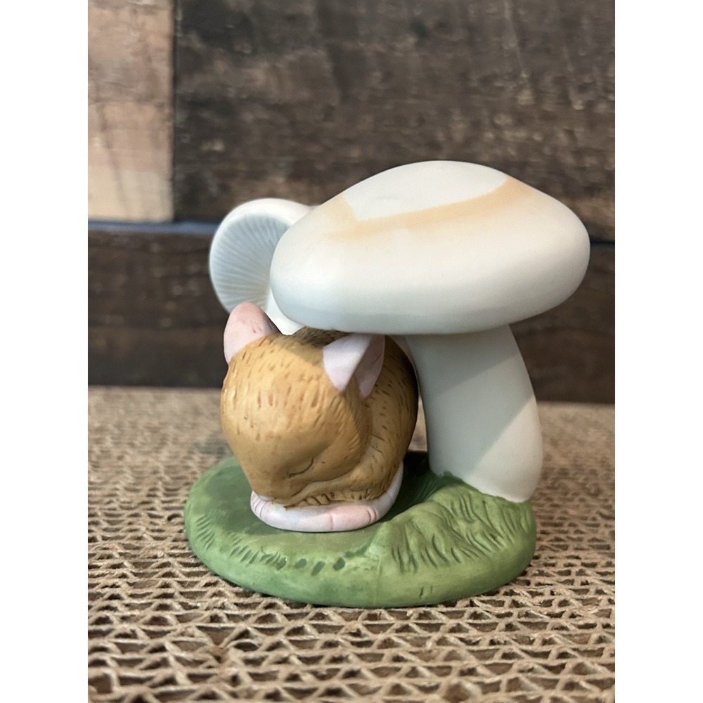 1984 Woodland Surprises Mouse‎ Jacqueline B. Smith Franklin Porcelain